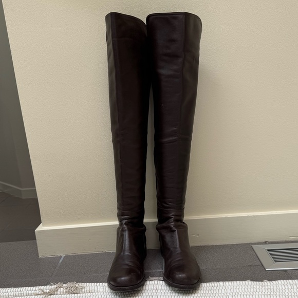 Stuart Weitzman 50/50 Over the Knee Boots - Picture 4 of 10